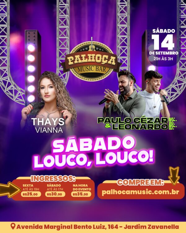 SÁBADO LOUCO, LOUCO!