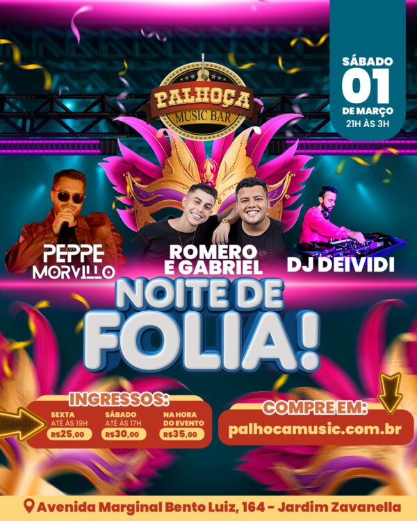 NOITE DE FOLIA
