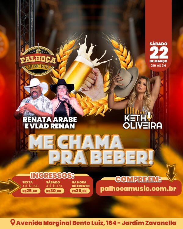 ME CHAMA PRA BEBER