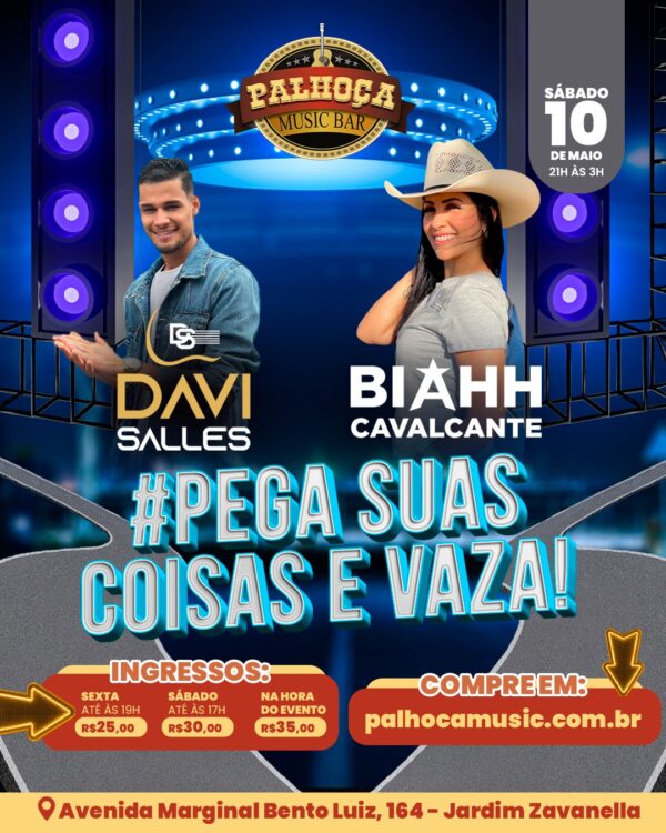 PEGA SUAS COISAS E VAZA