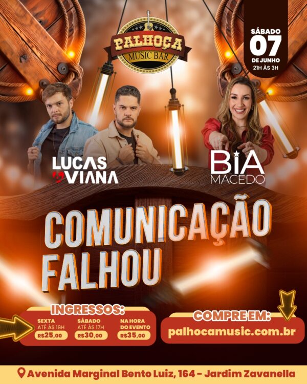 COMUNICAÇÃO FALHOU