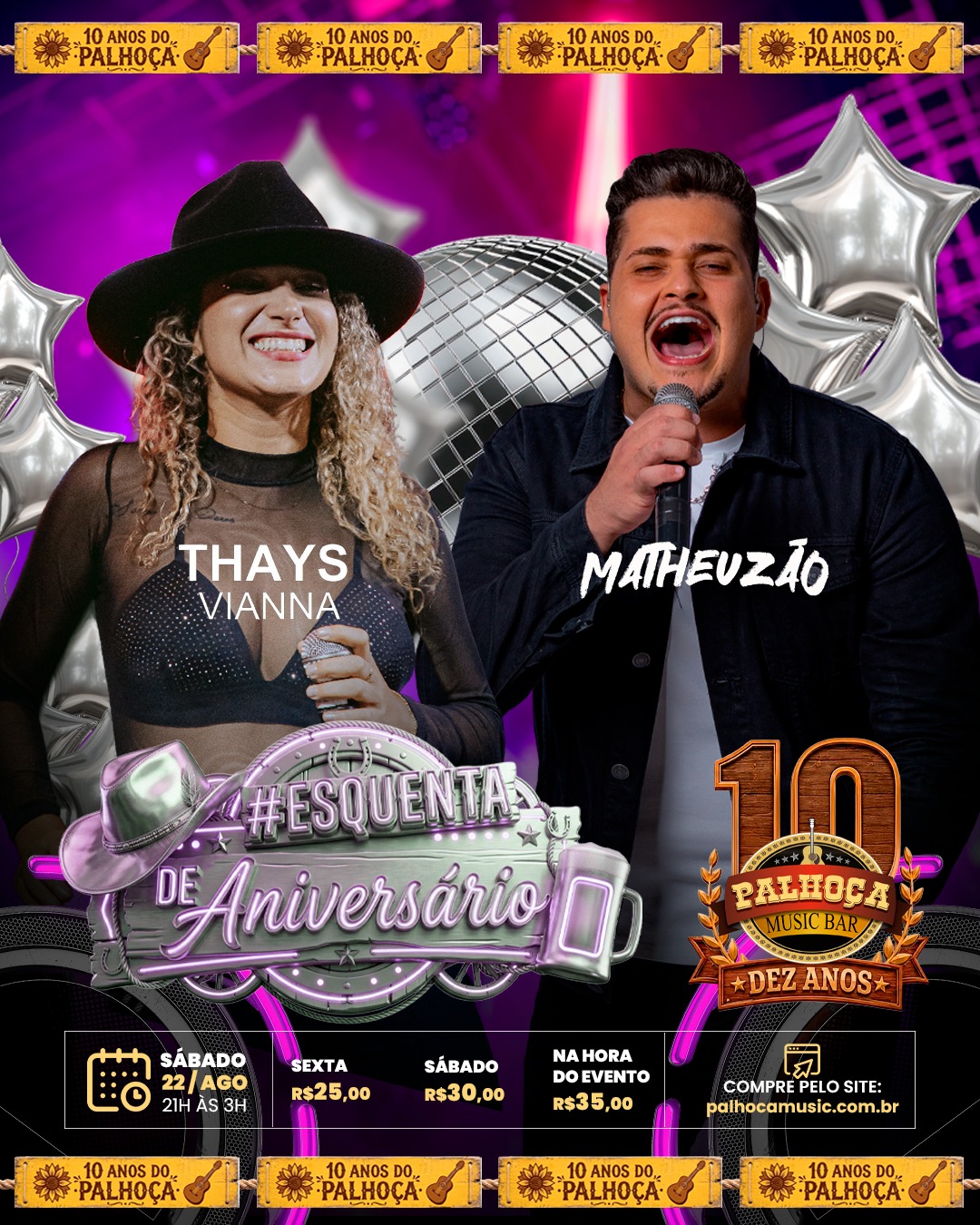 ESQUENTA DE ANIVERSÁRIO