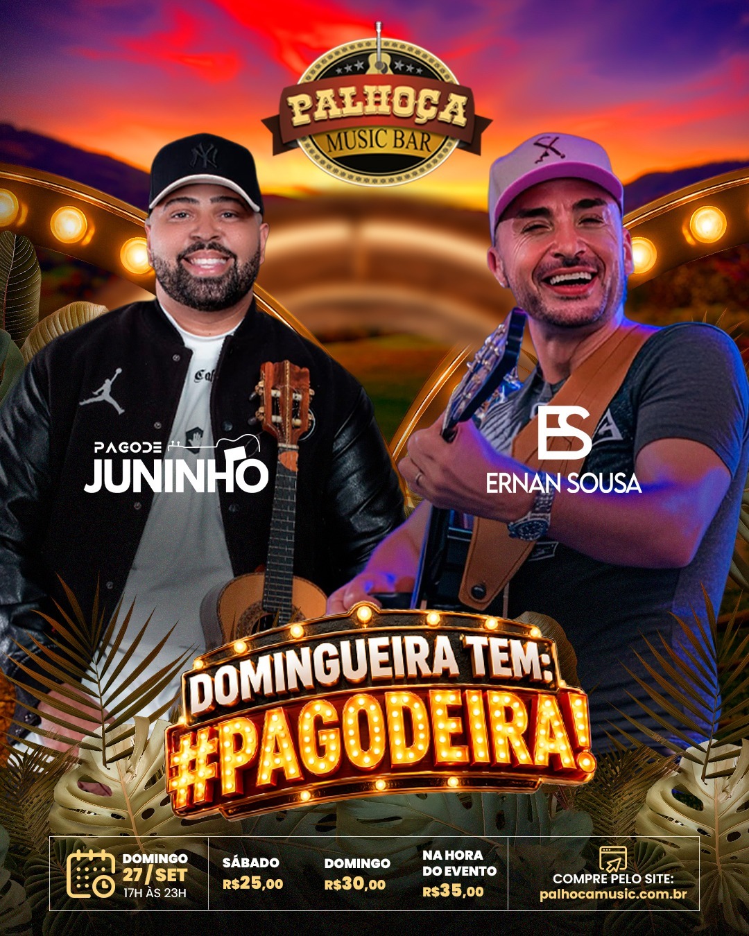 DOMINGUEIRA TEM PAGODEIRA!
